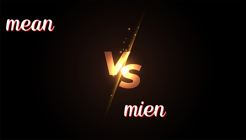 The Difference between Mean and Mien