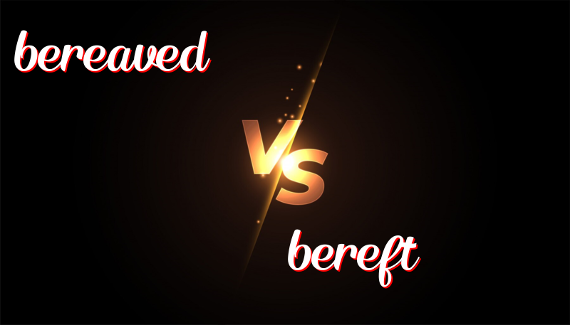 <h2>The Distinction Between Bereaved and Bereft</h2>