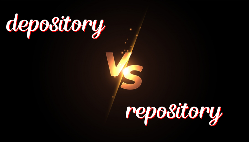 Understanding the Difference: Depository vs Repository