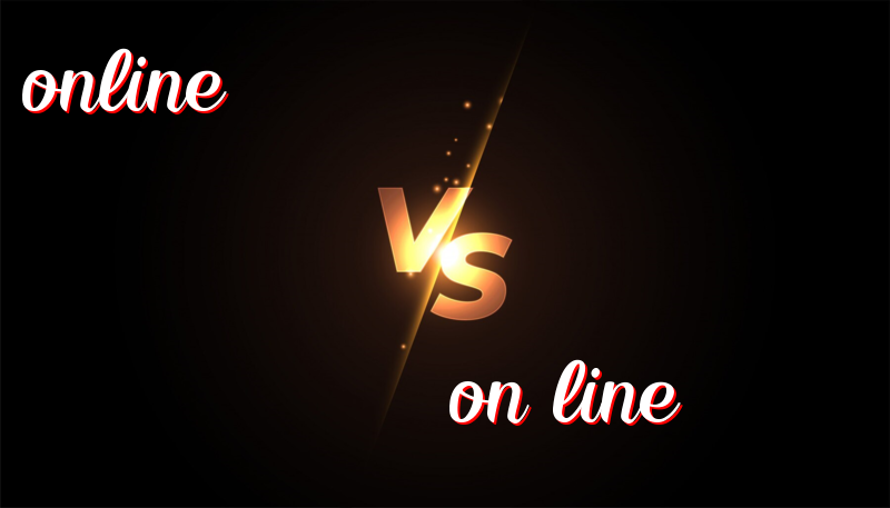 Understanding the Difference Between Online and On-Line