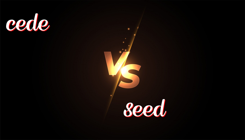 Cedes and Seeds: Don’t Mix Them Up or You’ll Have a Weird Garden!