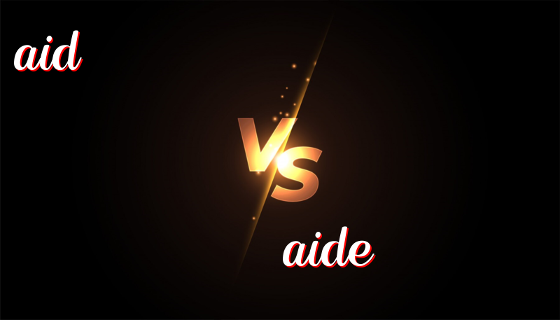 The Difference Between Aid and Aide