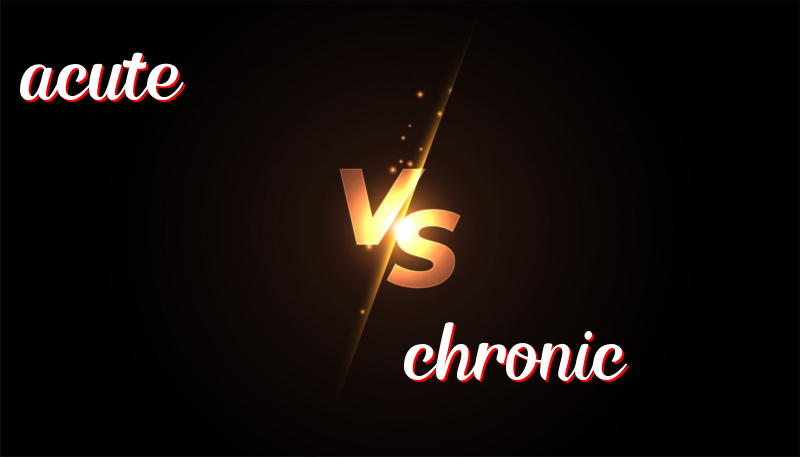 Acute vs. Chronic: No Time Like the Present!