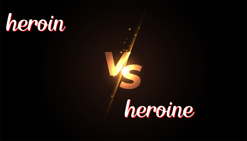 Difference Between Heroin and Heroine