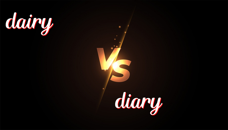 Dairy vs. Diary: Understanding the Differences in Meaning and Usage