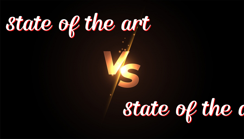 Differentiating Between State of the Art and State-of-the-Art Usage