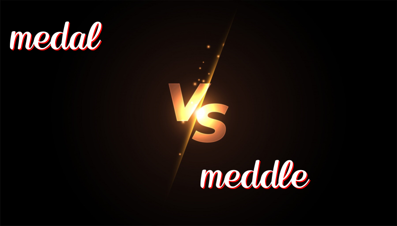 Differentiating Between Medal and Meddle: A Simple Guide for Clear Communication