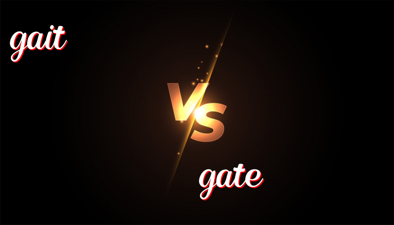 Gait vs. Gate: Simple Ways to Tell Them Apart