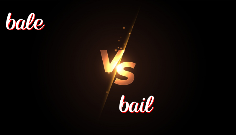 Understanding the Distinct Meanings and Uses of Bale and Bail