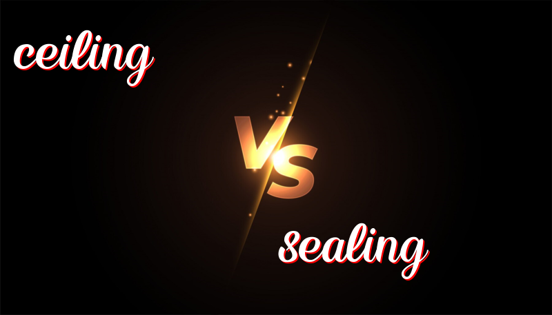 英語單詞ceiling 與 sealing的區別