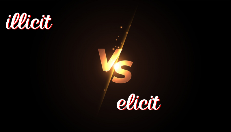 英語單詞illicit 與 elicit的區別