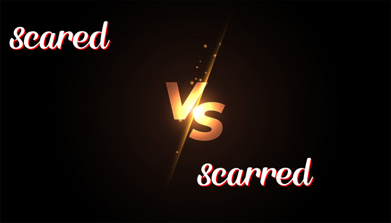 Understanding Scared and Scarred: Meanings and Differences