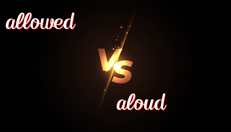 Understanding the Distinction: Allowed vs. Aloud