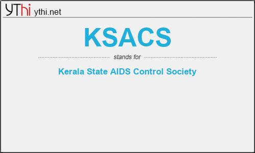What does KSACS mean? What is the full form of KSACS?