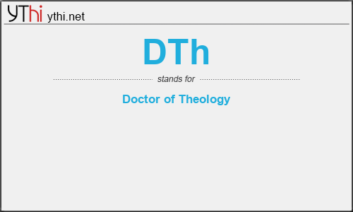 What does DTH mean? What is the full form of DTH?