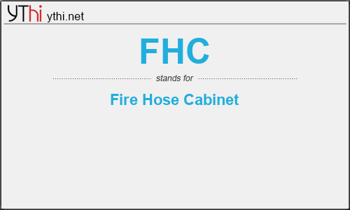 What does FHC mean? What is the full form of FHC?