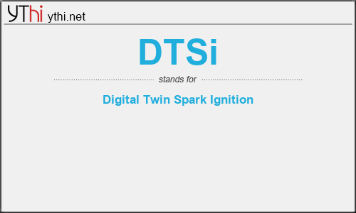What does DTSI mean? What is the full form of DTSI?