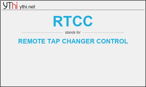 What does RTCC mean? What is the full form of RTCC?