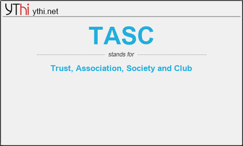 What does TASC mean? What is the full form of TASC?