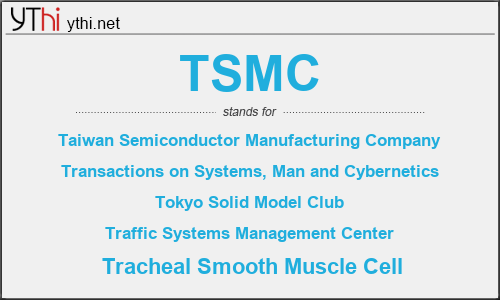 What does TSMC mean? What is the full form of TSMC?