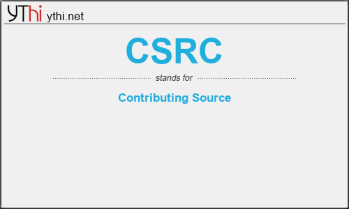 What does CSRC mean? What is the full form of CSRC?