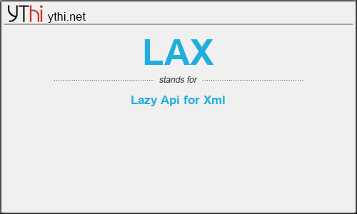 What does LAX mean? What is the full form of LAX?