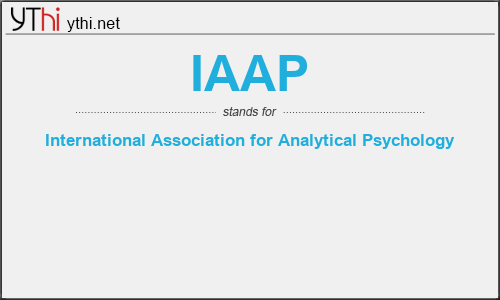 What does IAAP mean? What is the full form of IAAP?