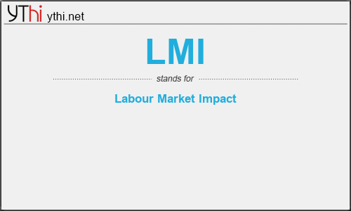 What does LMI mean? What is the full form of LMI?