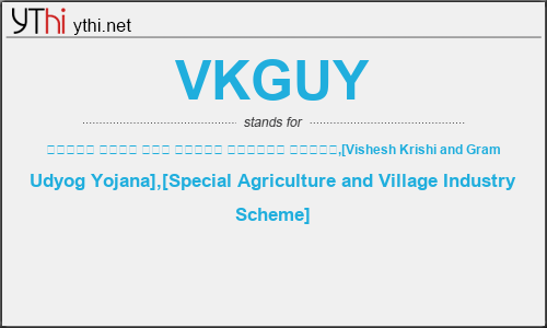 What does VKGUY mean? What is the full form of VKGUY?