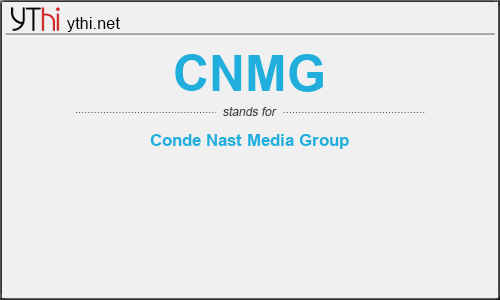 What does CNMG mean? What is the full form of CNMG?