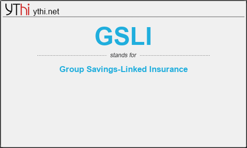 What does GSLI mean? What is the full form of GSLI?
