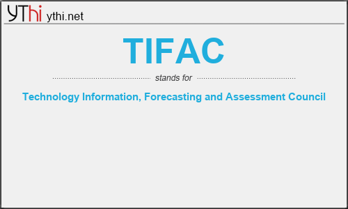 What does TIFAC mean? What is the full form of TIFAC?