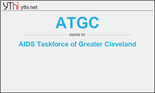 What does ATGC mean? What is the full form of ATGC?