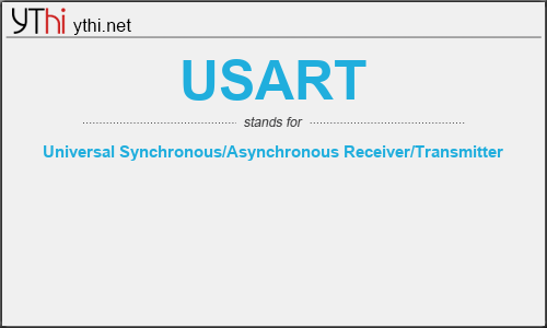 What does USART mean? What is the full form of USART?