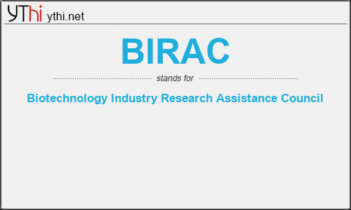 What does BIRAC mean? What is the full form of BIRAC?