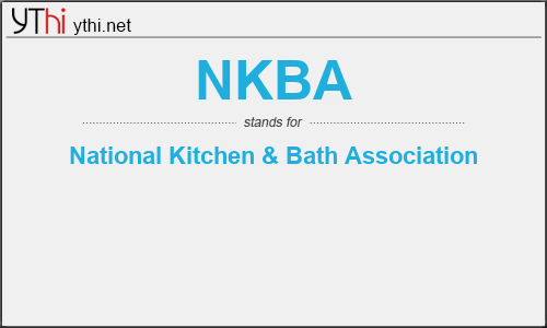 What does NKBA mean? What is the full form of NKBA?