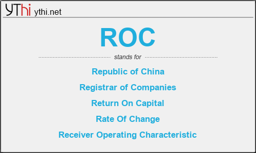 Which country is roc
