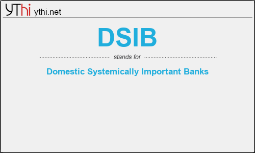 What does DSIB mean? What is the full form of DSIB?