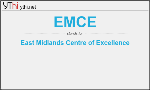 What does EMCE mean? What is the full form of EMCE?