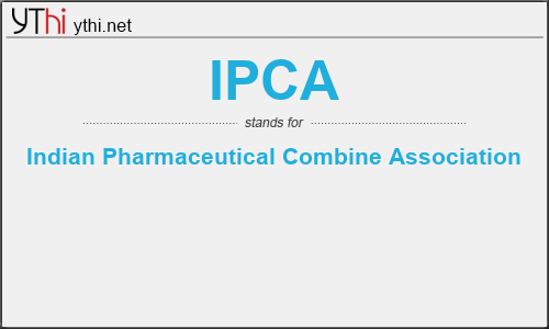 What does IPCA mean? What is the full form of IPCA?