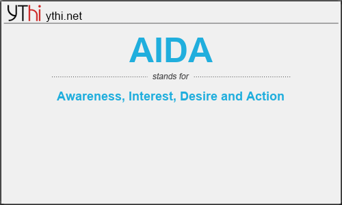 What does AIDA mean? What is the full form of AIDA?