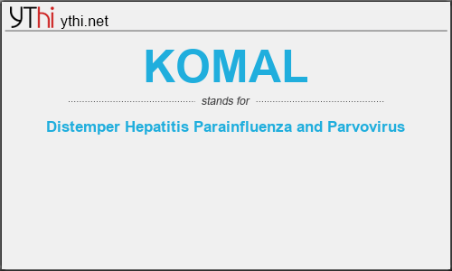 What does KOMAL mean? What is the full form of KOMAL?