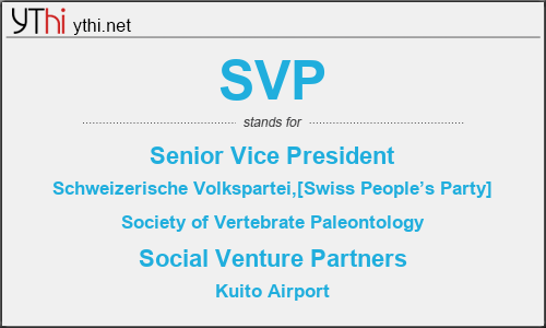 What does CSVP stand for?