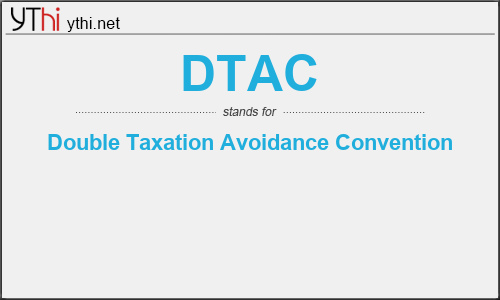 What does DTAC mean? What is the full form of DTAC?