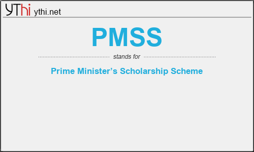 What does PMSS mean? What is the full form of PMSS?