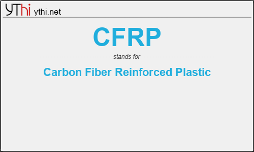 What does CFRP mean? What is the full form of CFRP?