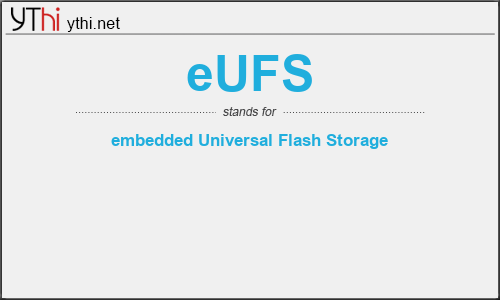 What does EUFS mean? What is the full form of EUFS?