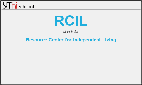 What does RCIL mean? What is the full form of RCIL?