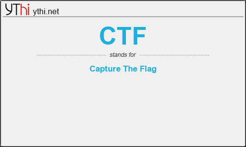 What does CTF mean? What is the full form of CTF?