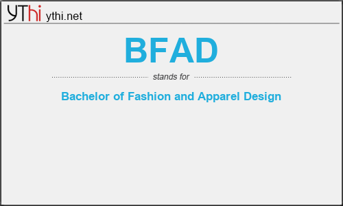 What does BFAD mean? What is the full form of BFAD?